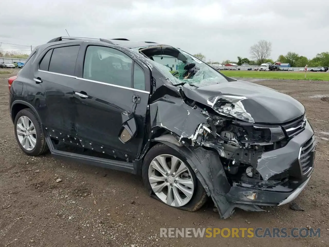 4 Фотография поврежденного автомобиля 3GNCJRSB1LL224602 CHEVROLET TRAX 2020