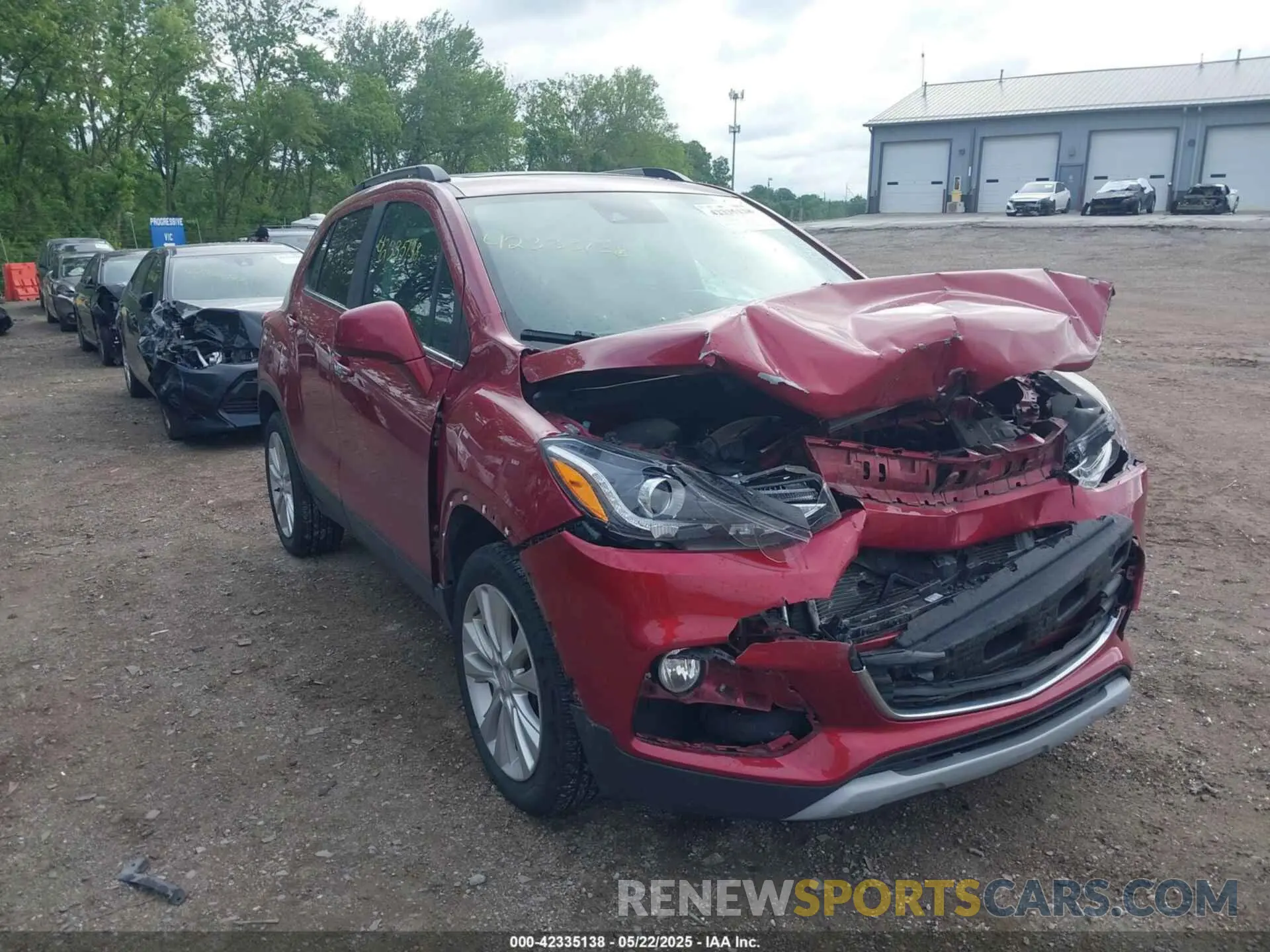 1 Фотография поврежденного автомобиля 3GNCJRSB4LL237702 CHEVROLET TRAX 2020