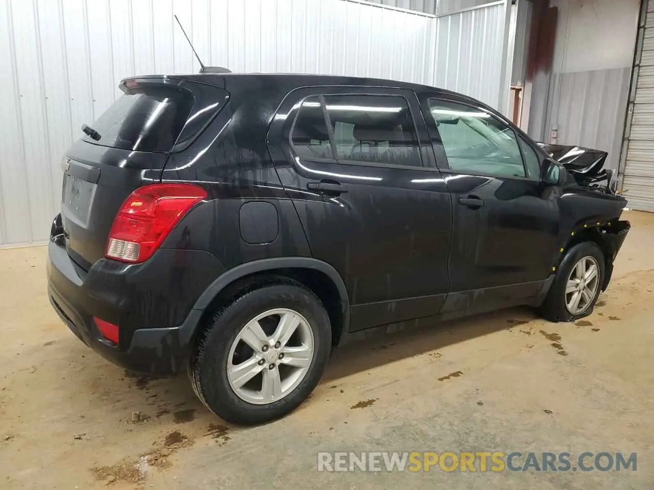 3 Фотография поврежденного автомобиля KL7CJKSB0LB050987 CHEVROLET TRAX 2020
