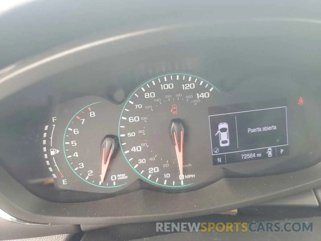 9 Фотография поврежденного автомобиля KL7CJKSB1LB021319 CHEVROLET TRAX 2020