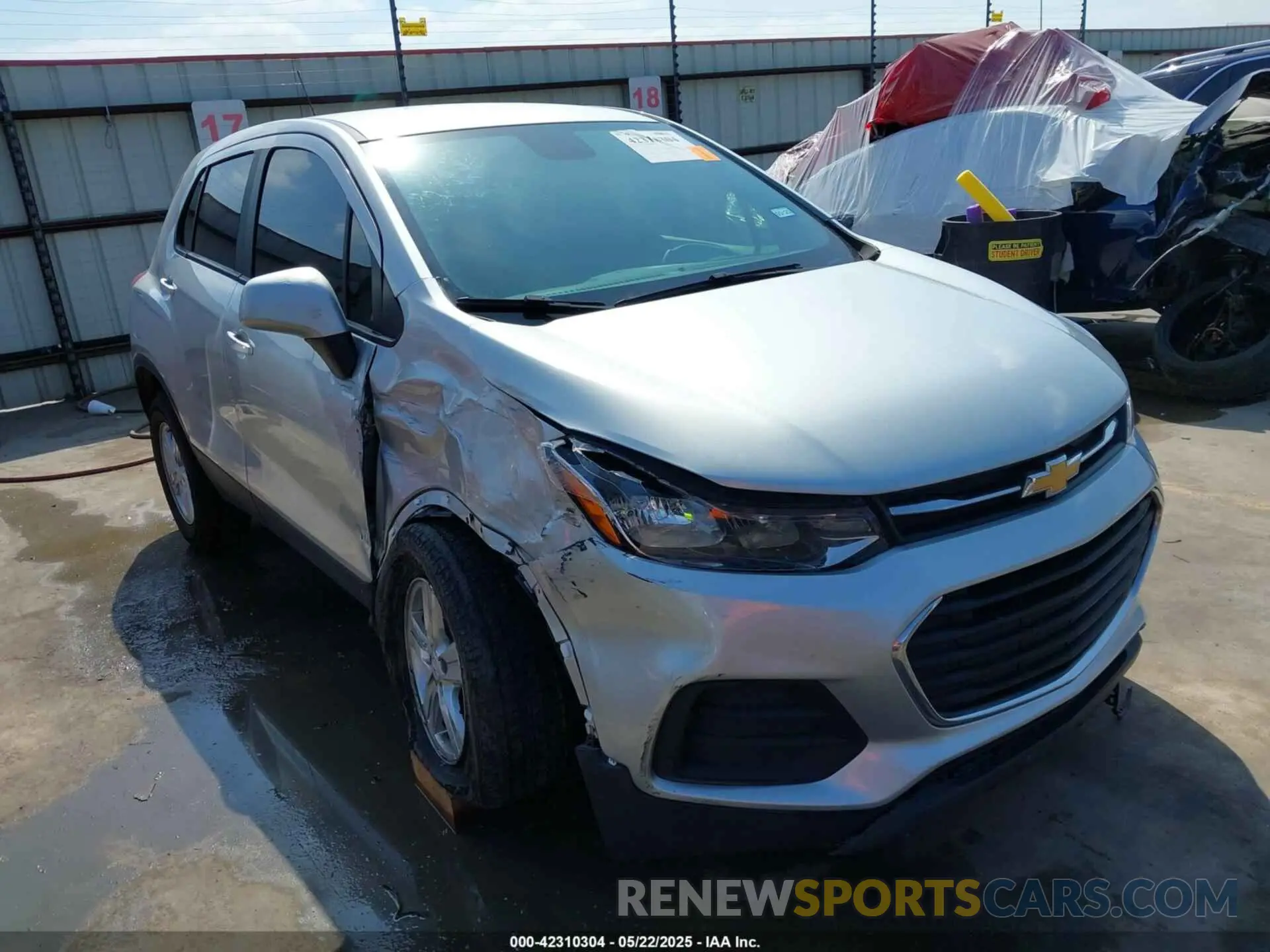 1 Фотография поврежденного автомобиля KL7CJKSB1LB039707 CHEVROLET TRAX 2020