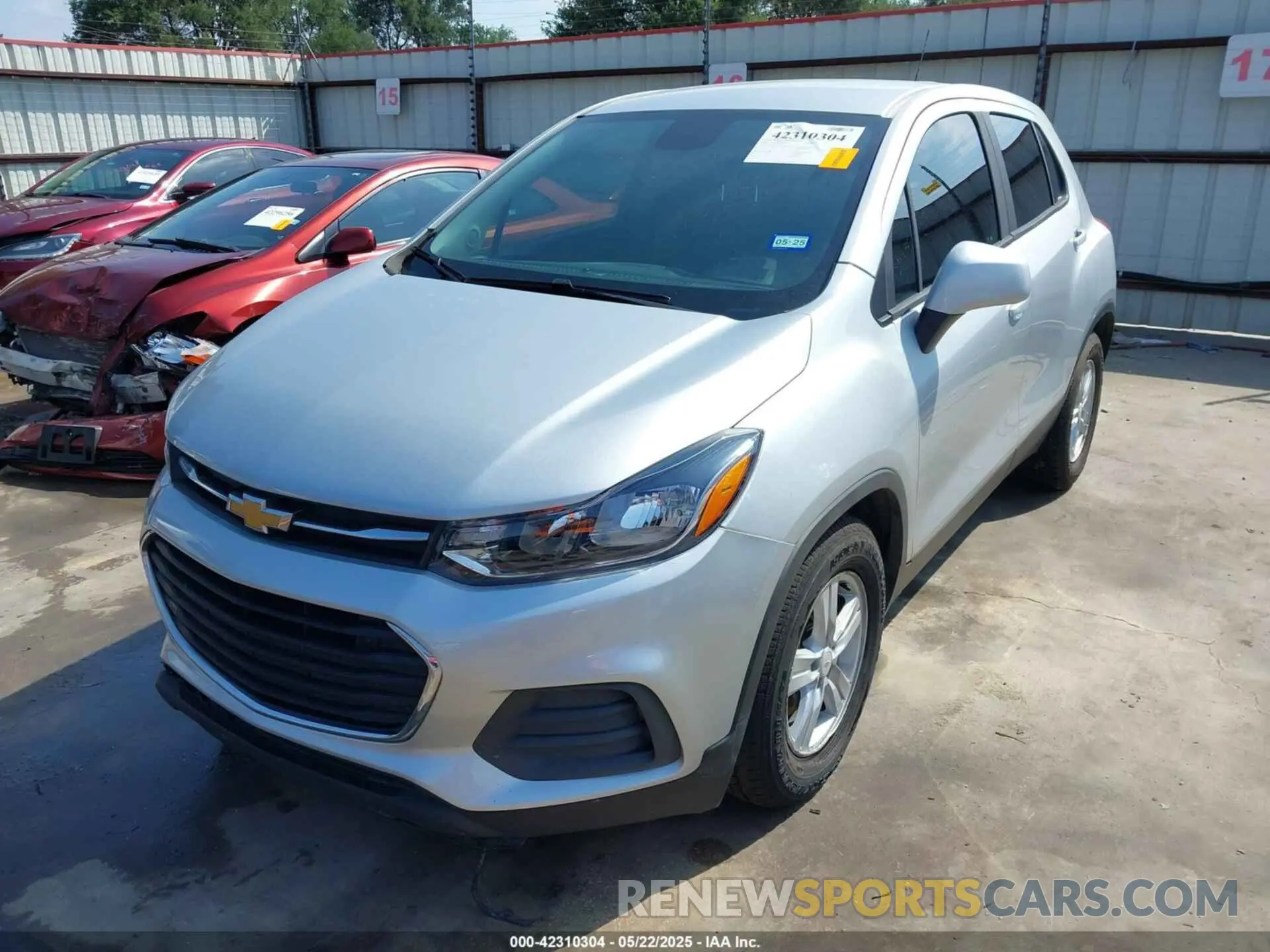 2 Фотография поврежденного автомобиля KL7CJKSB1LB039707 CHEVROLET TRAX 2020