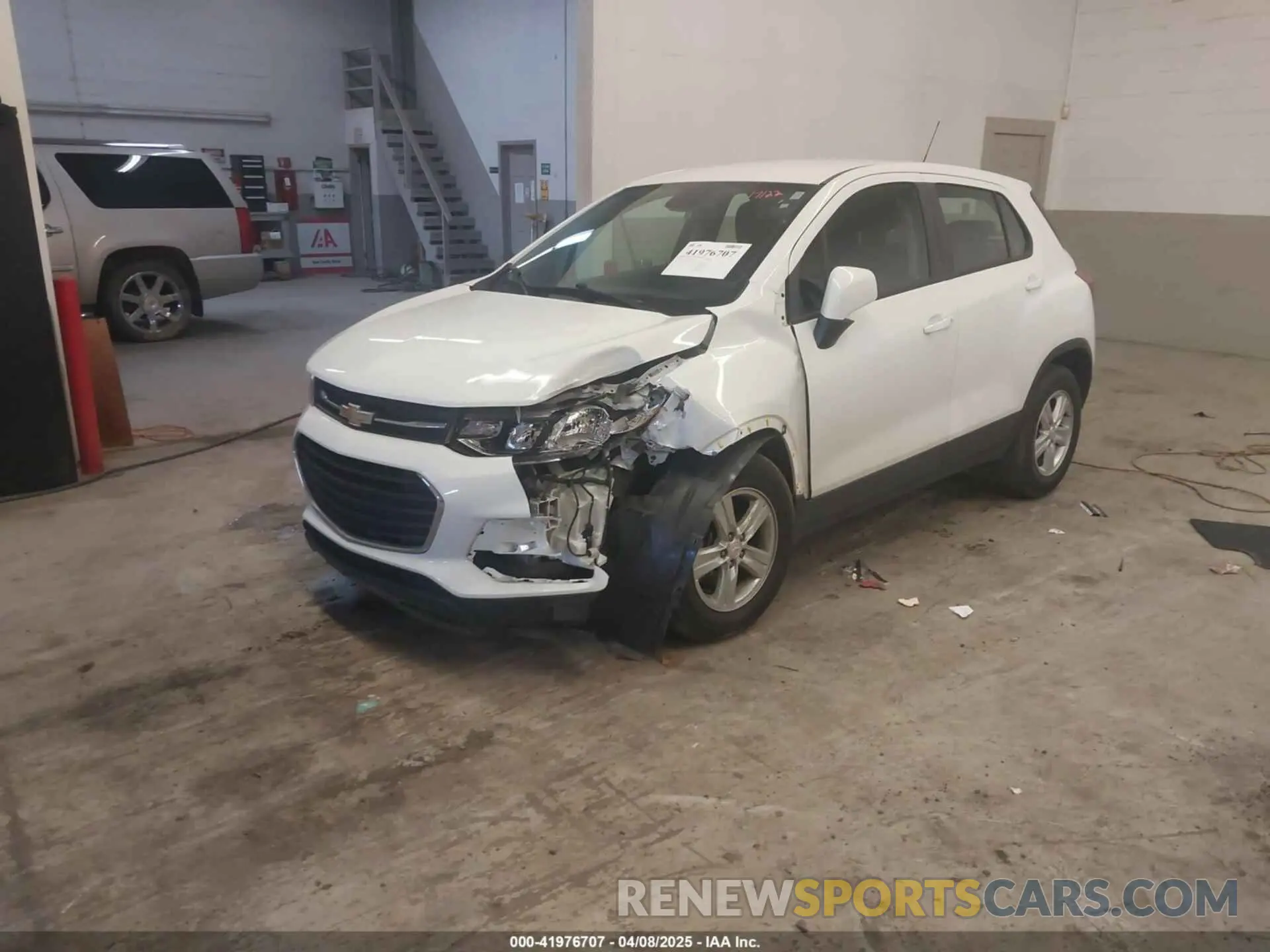 2 Фотография поврежденного автомобиля KL7CJKSB2LB093520 CHEVROLET TRAX 2020