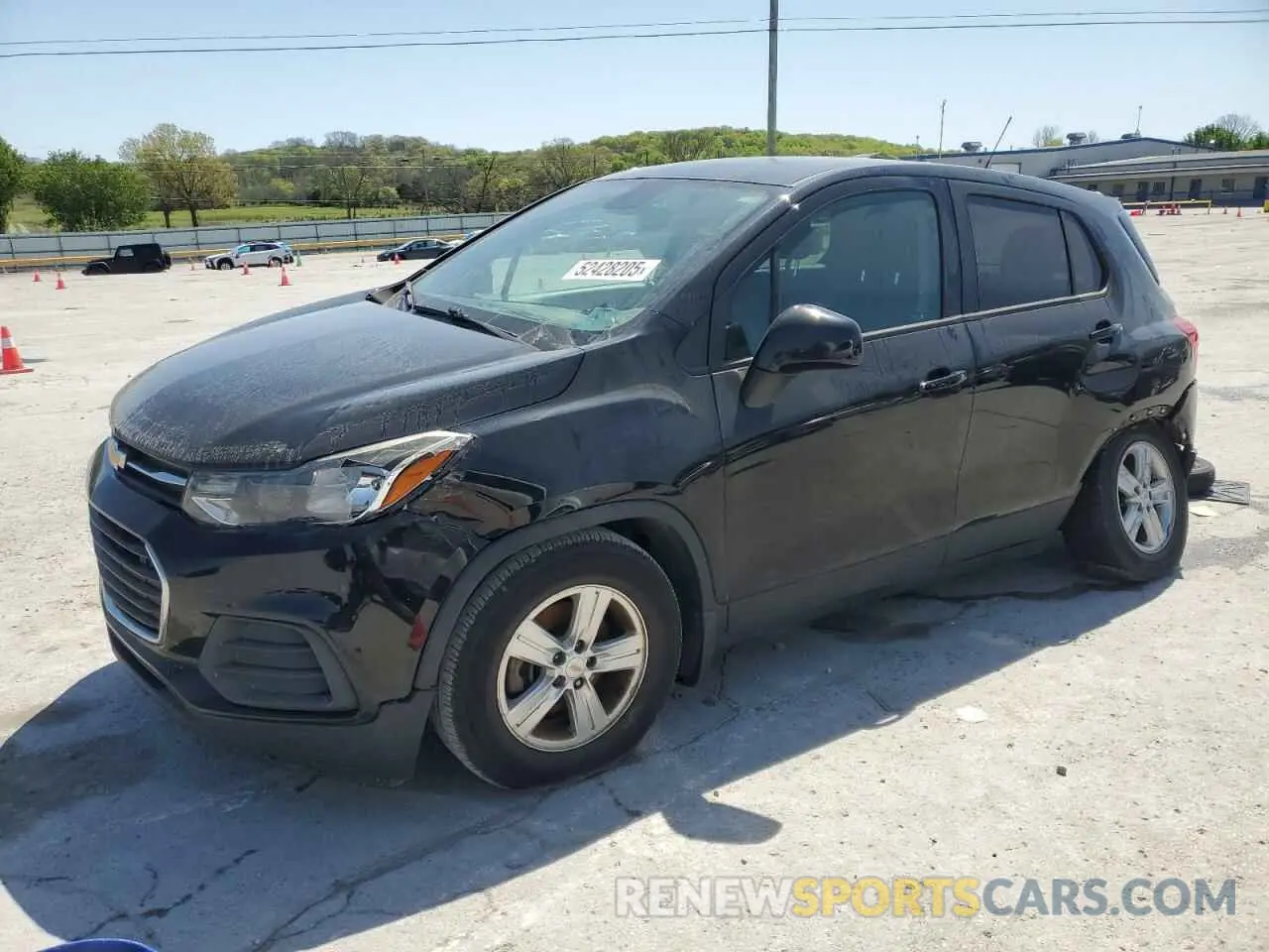 1 Фотография поврежденного автомобиля KL7CJKSB2LB318230 CHEVROLET TRAX 2020