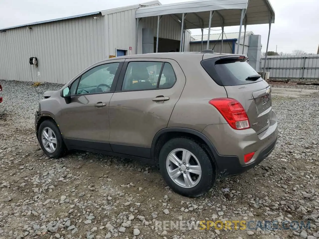 2 Фотография поврежденного автомобиля KL7CJKSB2LB344634 CHEVROLET TRAX 2020