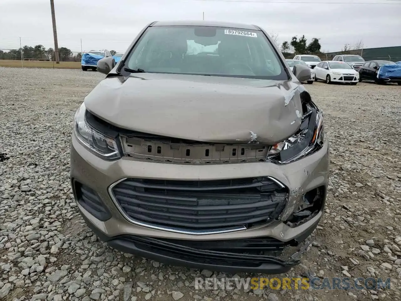 5 Фотография поврежденного автомобиля KL7CJKSB2LB344634 CHEVROLET TRAX 2020