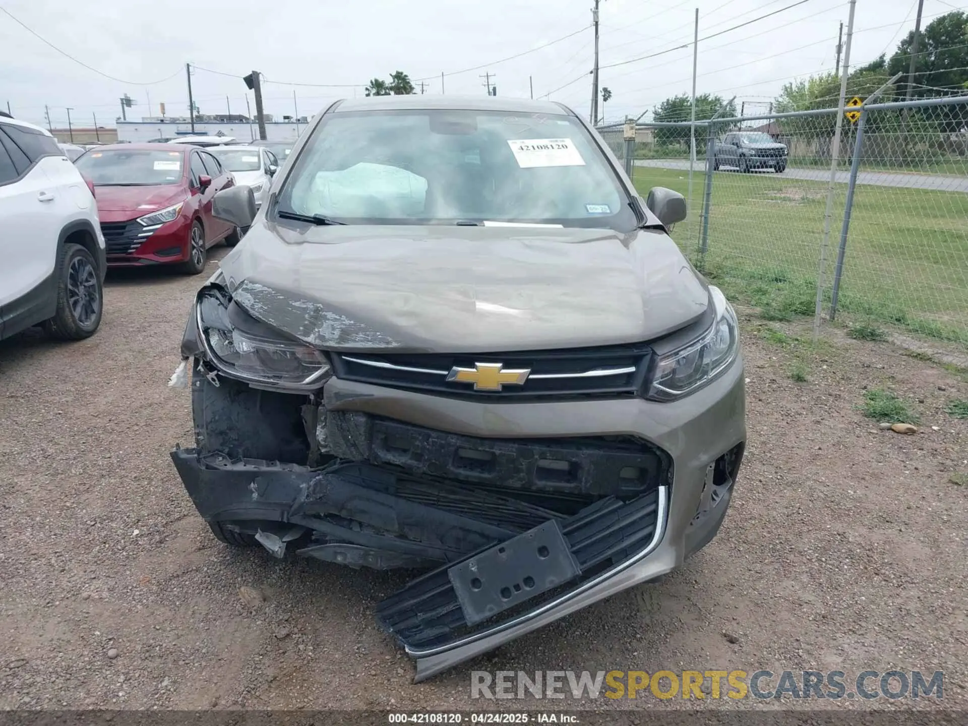 12 Photograph of a damaged car KL7CJKSB3LB345534 CHEVROLET TRAX 2020
