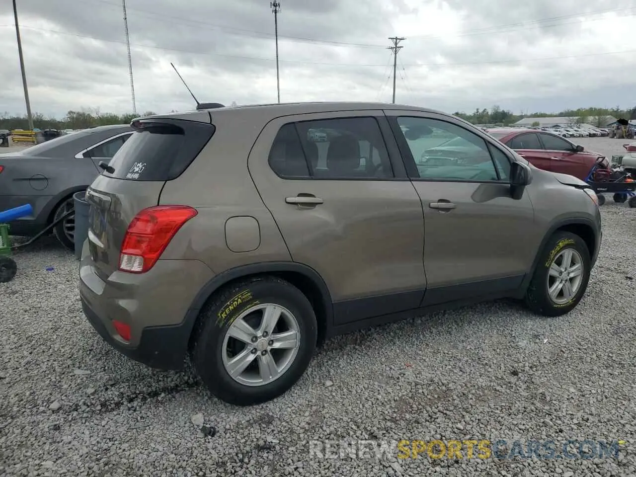 3 Photograph of a damaged car KL7CJKSB3LB350569 CHEVROLET TRAX 2020