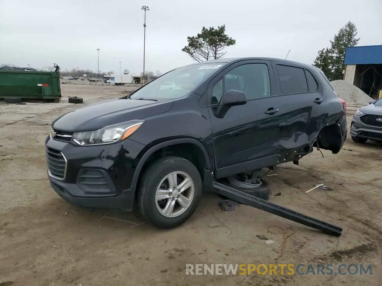1 Photograph of a damaged car KL7CJKSB4LB047591 CHEVROLET TRAX 2020