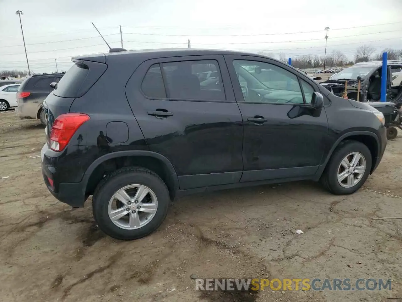 3 Photograph of a damaged car KL7CJKSB4LB047591 CHEVROLET TRAX 2020