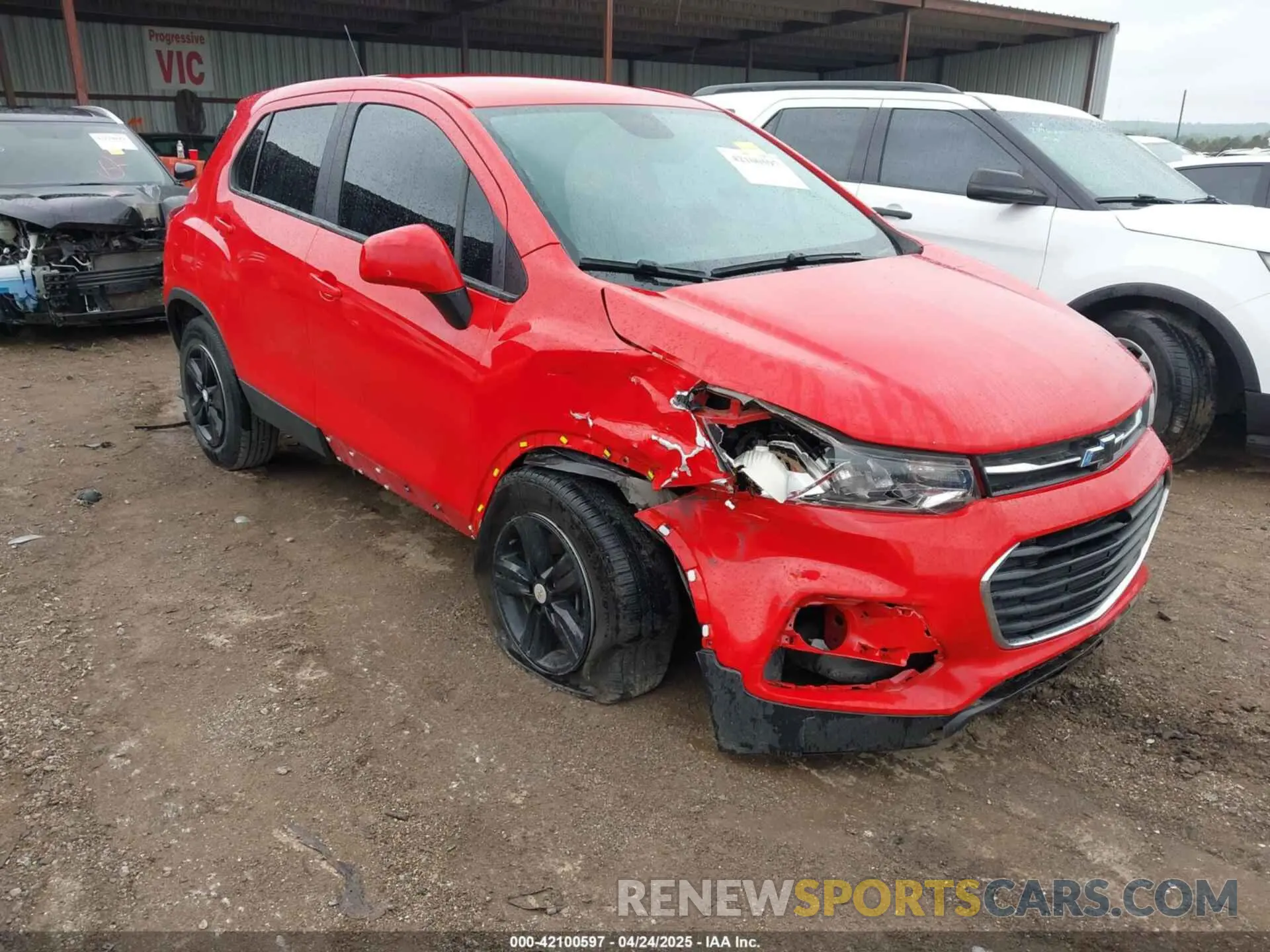 1 Фотография поврежденного автомобиля KL7CJKSB4LB333683 CHEVROLET TRAX 2020