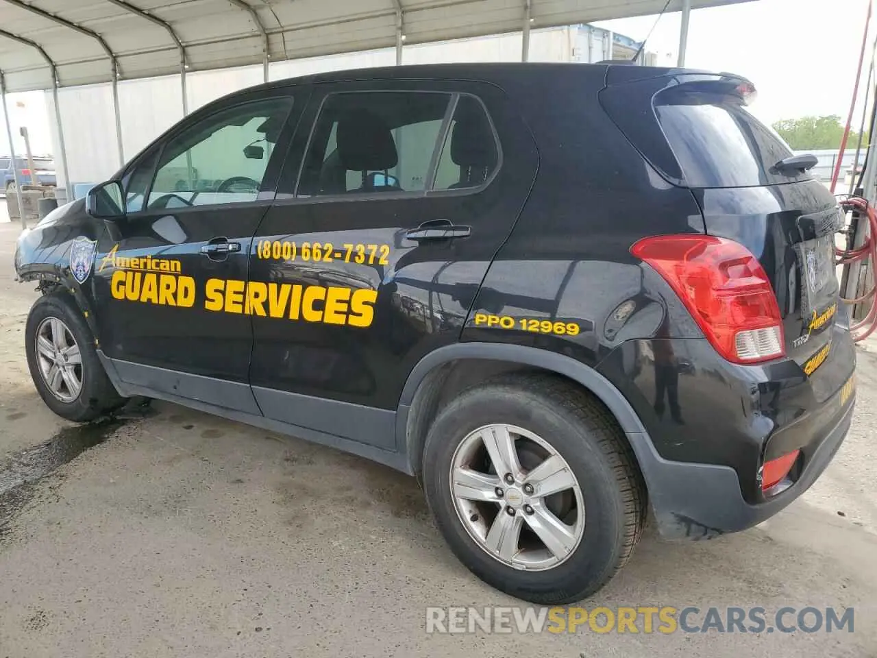 2 Photograph of a damaged car KL7CJKSB5LB041220 CHEVROLET TRAX 2020