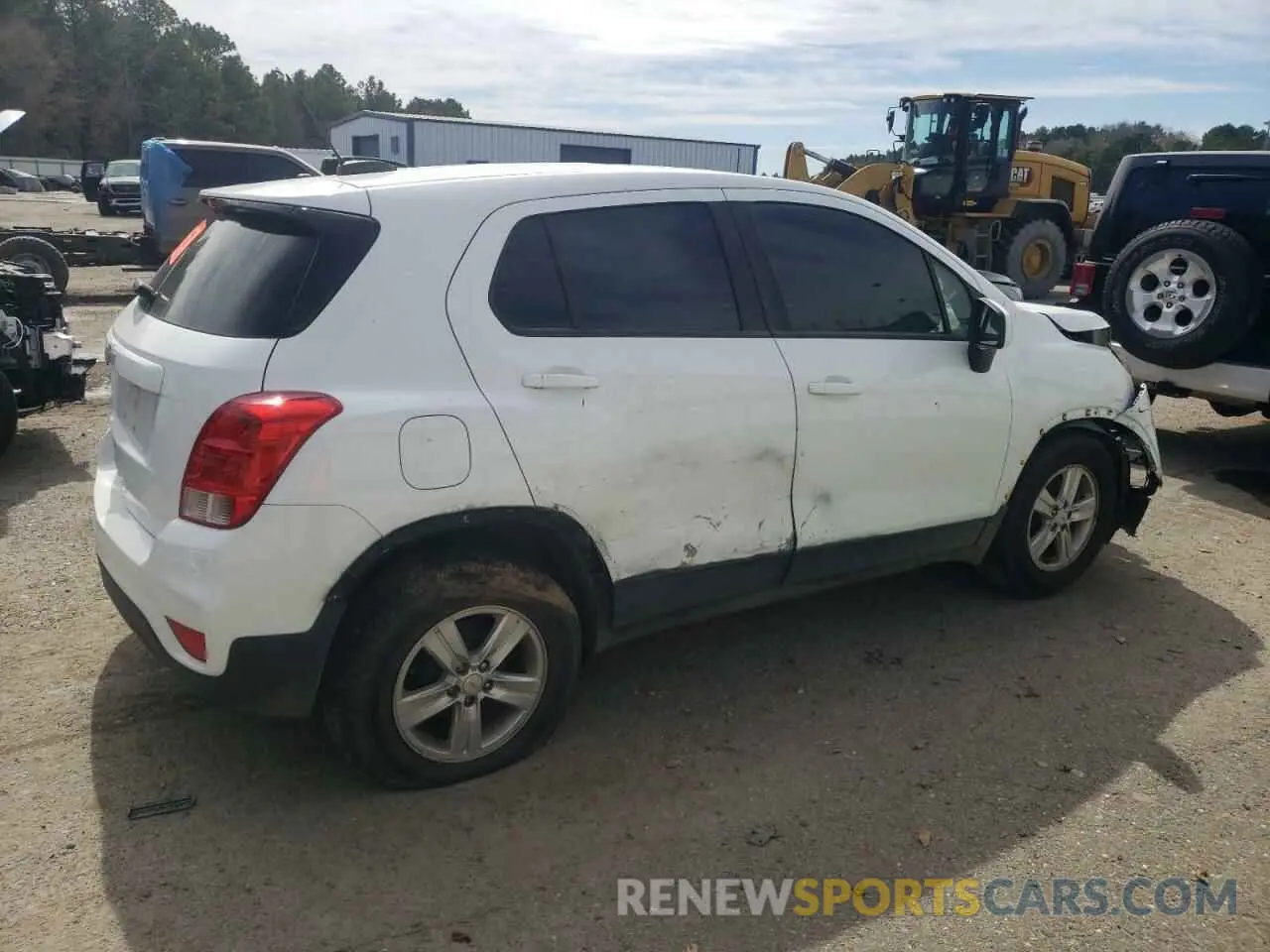 3 Фотография поврежденного автомобиля KL7CJKSB5LB045753 CHEVROLET TRAX 2020