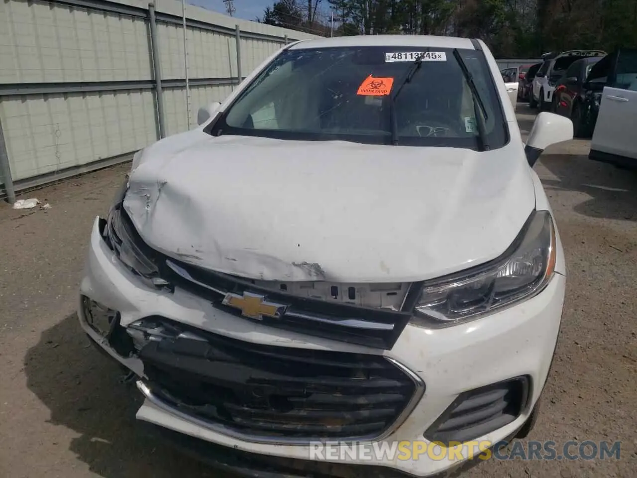 5 Фотография поврежденного автомобиля KL7CJKSB5LB045753 CHEVROLET TRAX 2020