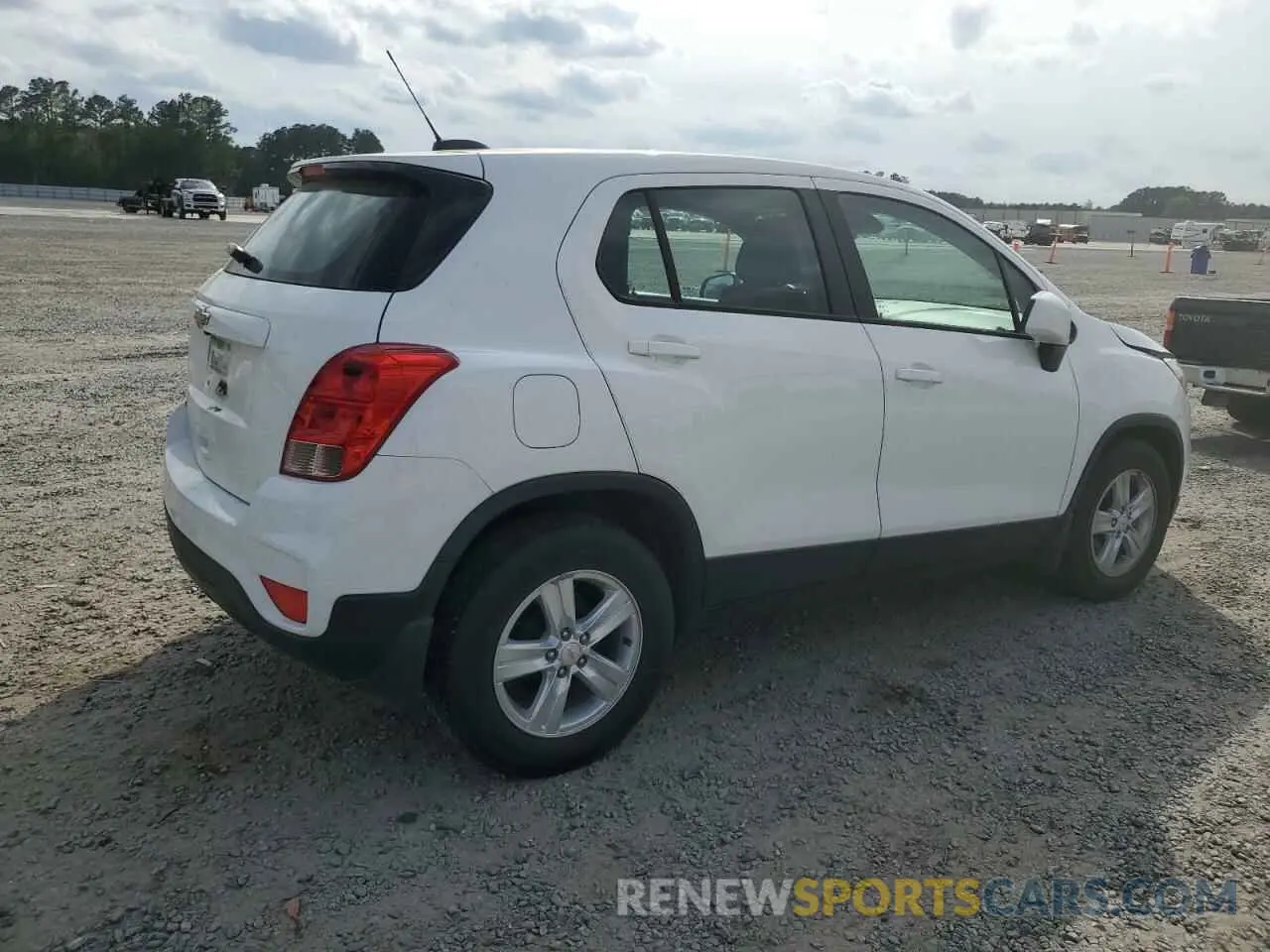 3 Фотография поврежденного автомобиля KL7CJKSB5LB091499 CHEVROLET TRAX 2020