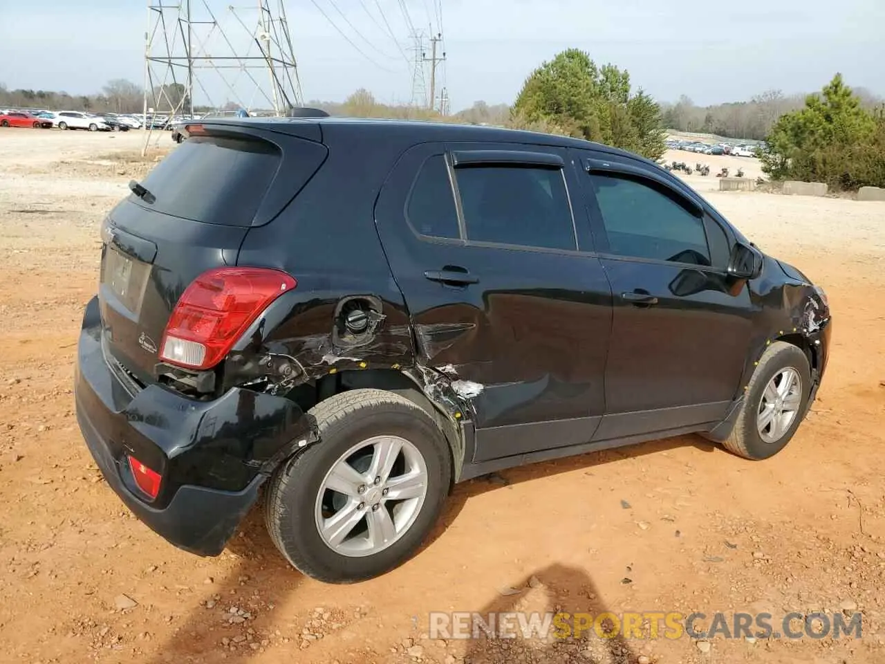 3 Photograph of a damaged car KL7CJKSB5LB091793 CHEVROLET TRAX 2020