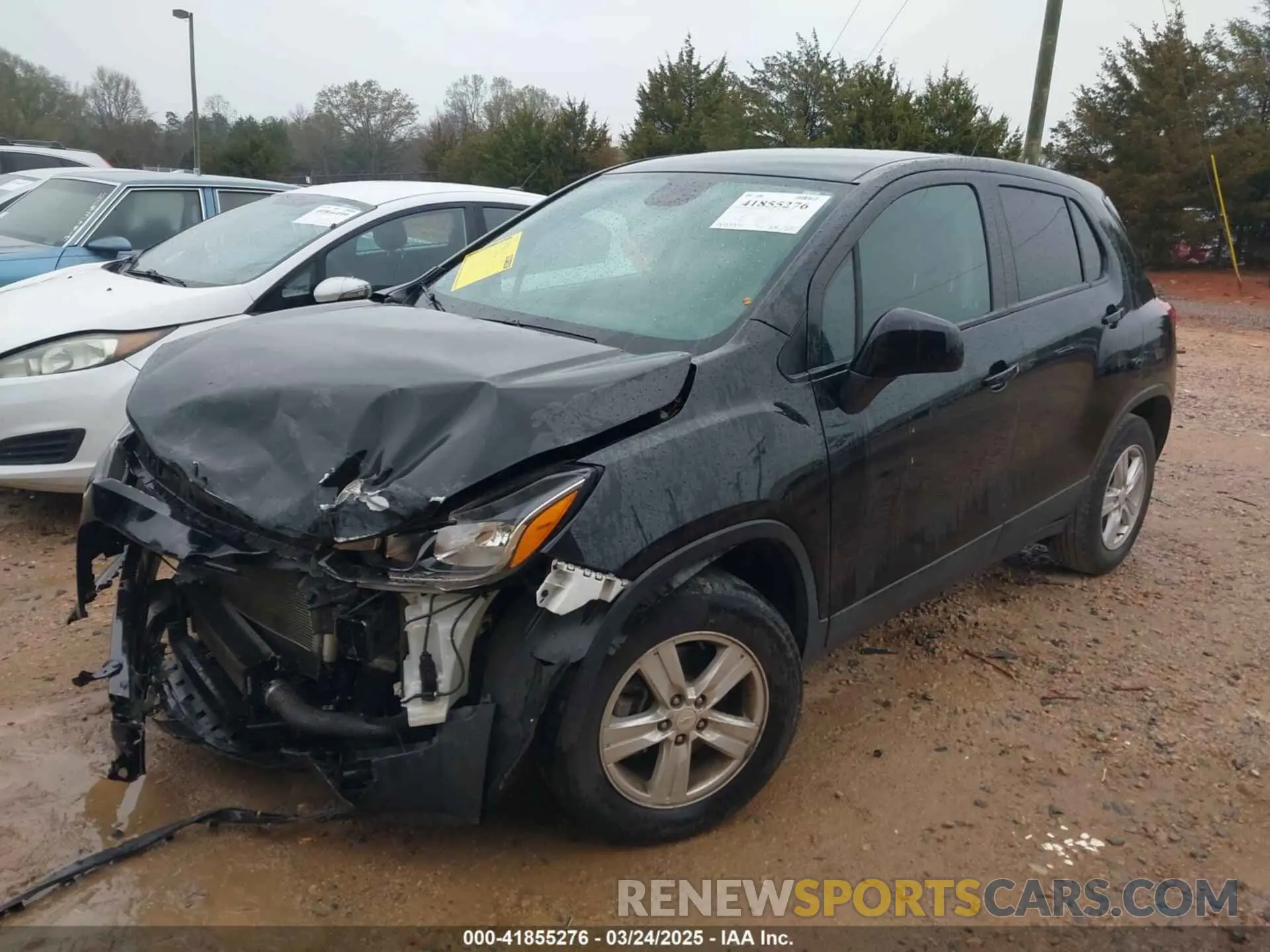 2 Photograph of a damaged car KL7CJKSB5LB321008 CHEVROLET TRAX 2020