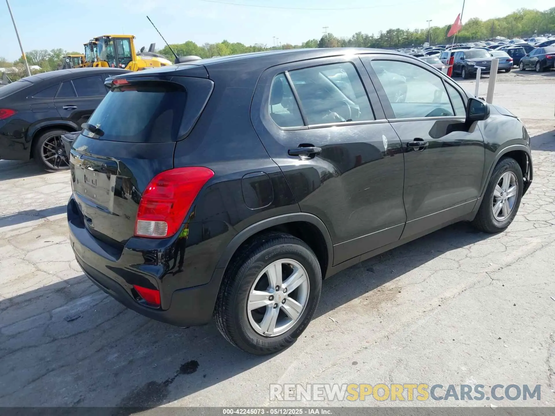 4 Фотография поврежденного автомобиля KL7CJKSB6LB337234 CHEVROLET TRAX 2020