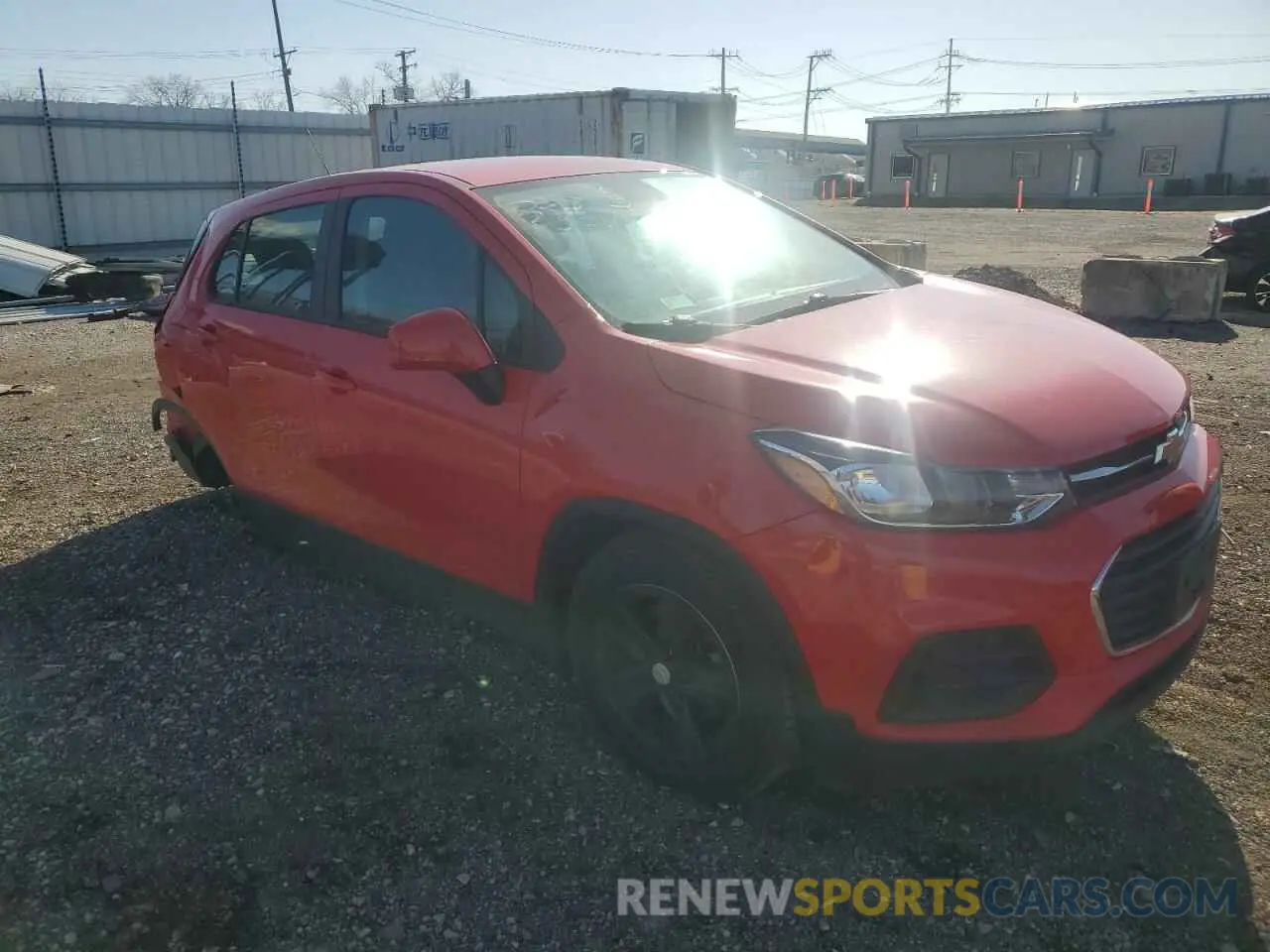 4 Фотография поврежденного автомобиля KL7CJKSB6LB345723 CHEVROLET TRAX 2020