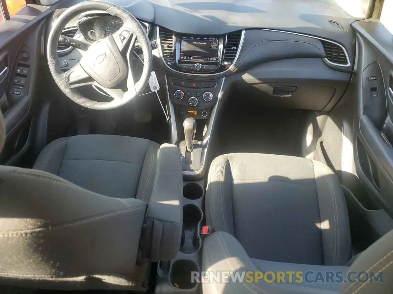 8 Фотография поврежденного автомобиля KL7CJKSB6LB345723 CHEVROLET TRAX 2020