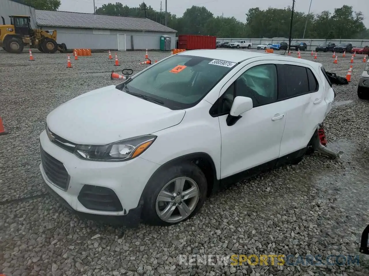 1 Фотография поврежденного автомобиля KL7CJKSB7LB032650 CHEVROLET TRAX 2020