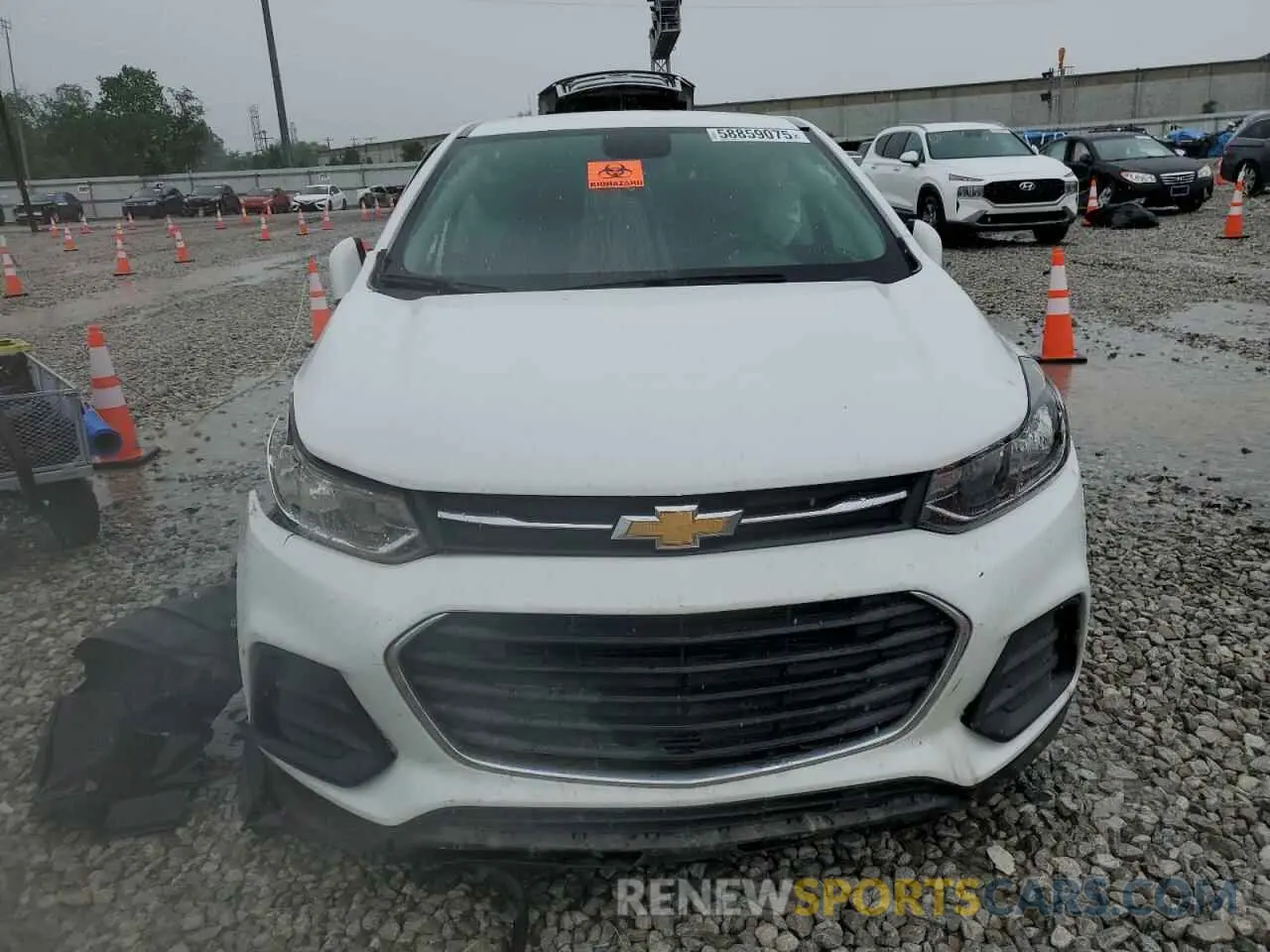 5 Фотография поврежденного автомобиля KL7CJKSB7LB032650 CHEVROLET TRAX 2020