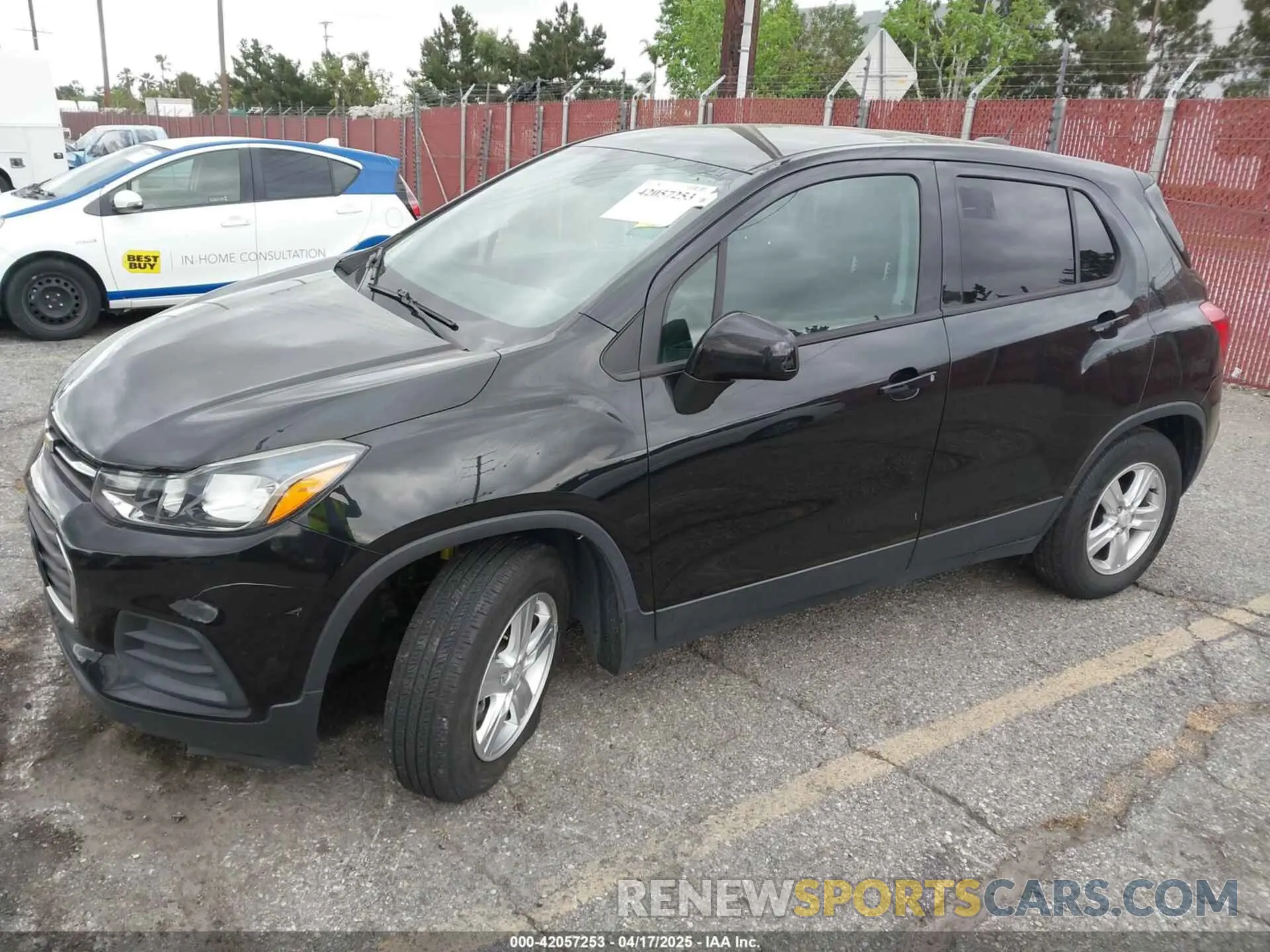 2 Фотография поврежденного автомобиля KL7CJKSB7LB037718 CHEVROLET TRAX 2020