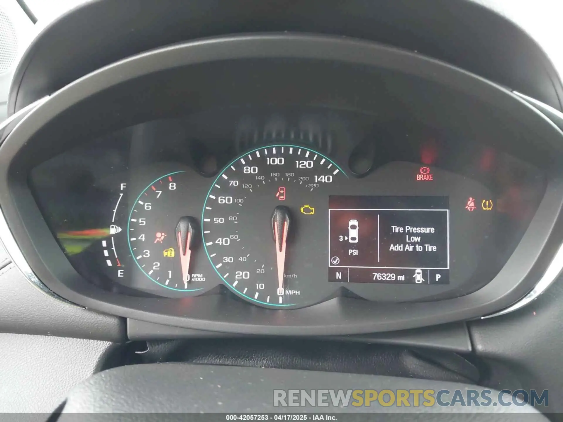 7 Фотография поврежденного автомобиля KL7CJKSB7LB037718 CHEVROLET TRAX 2020