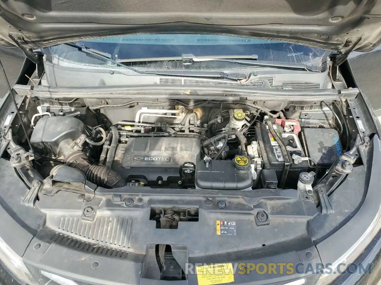 11 Фотография поврежденного автомобиля KL7CJKSB7LB040697 CHEVROLET TRAX 2020