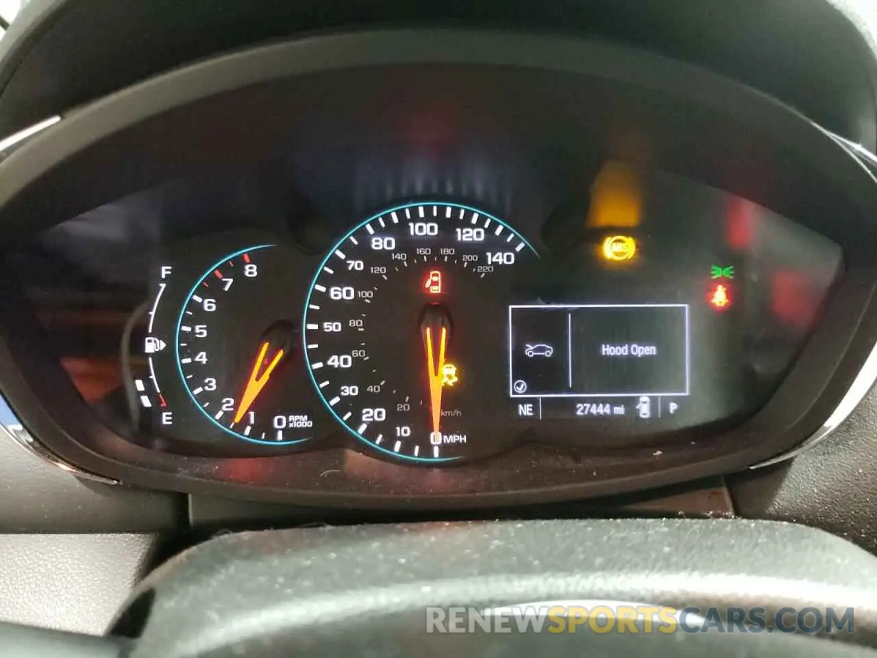9 Фотография поврежденного автомобиля KL7CJKSB7LB087793 CHEVROLET TRAX 2020