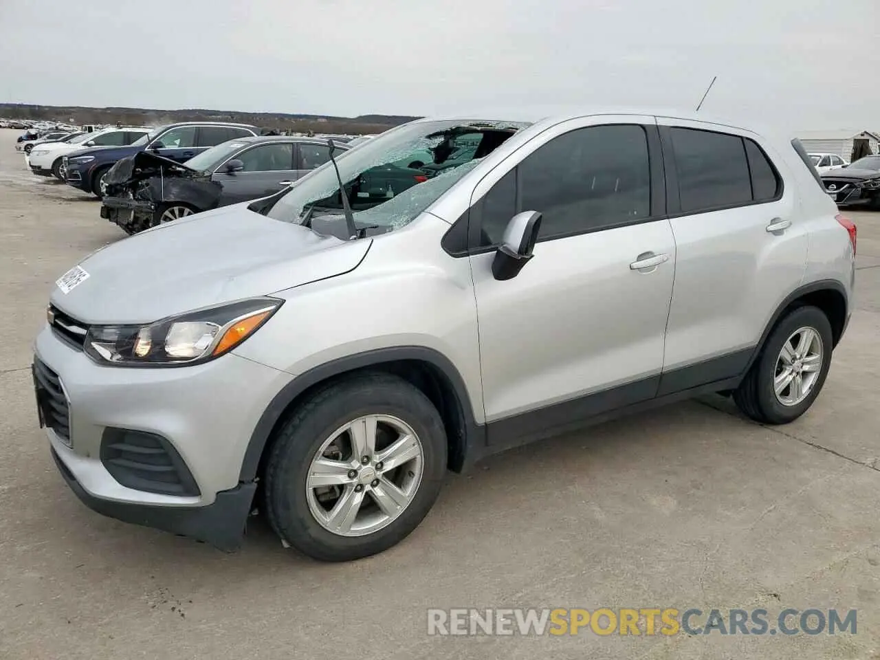 1 Photograph of a damaged car KL7CJKSB7LB326923 CHEVROLET TRAX 2020