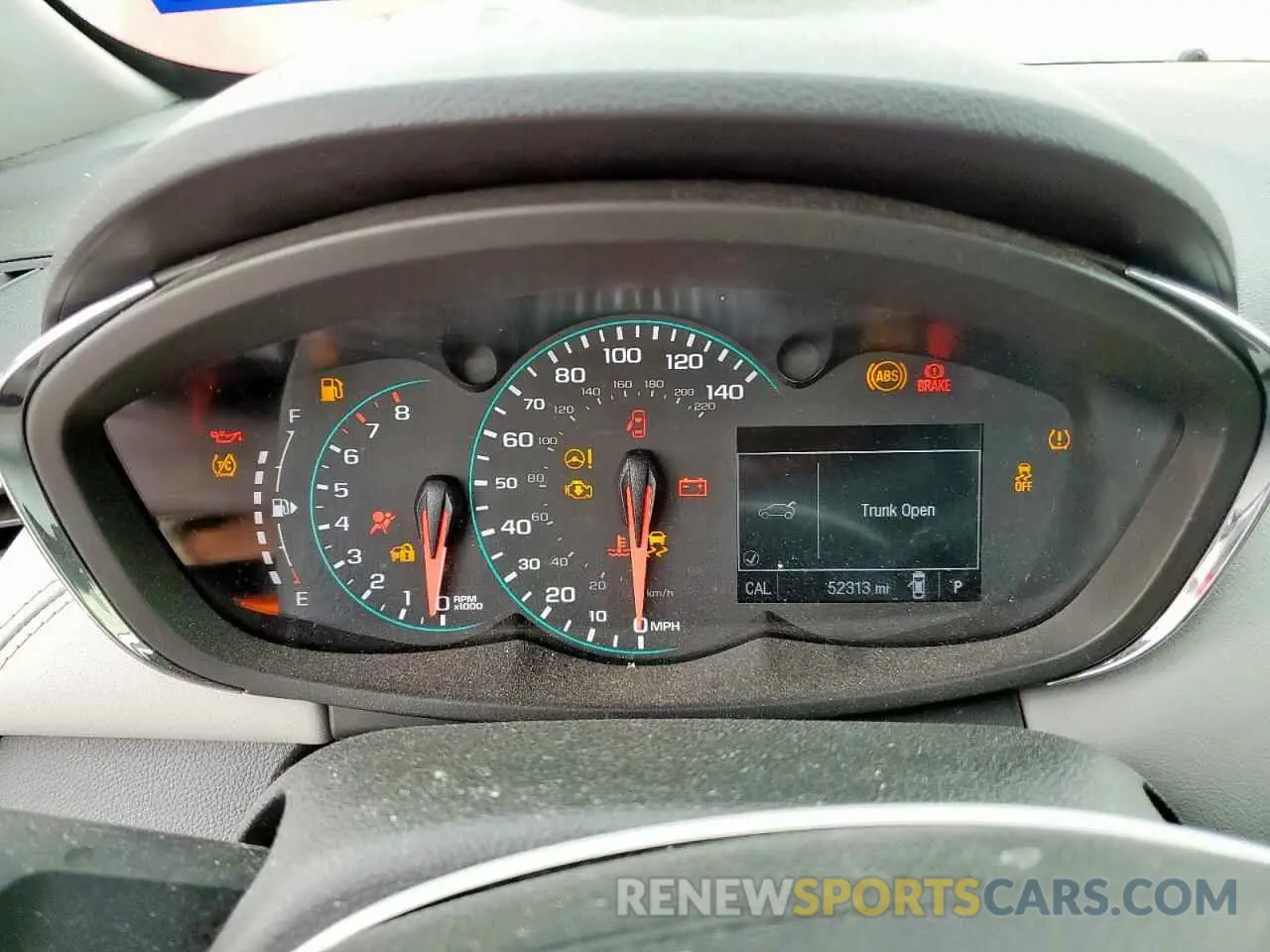 9 Photograph of a damaged car KL7CJKSB7LB346315 CHEVROLET TRAX 2020