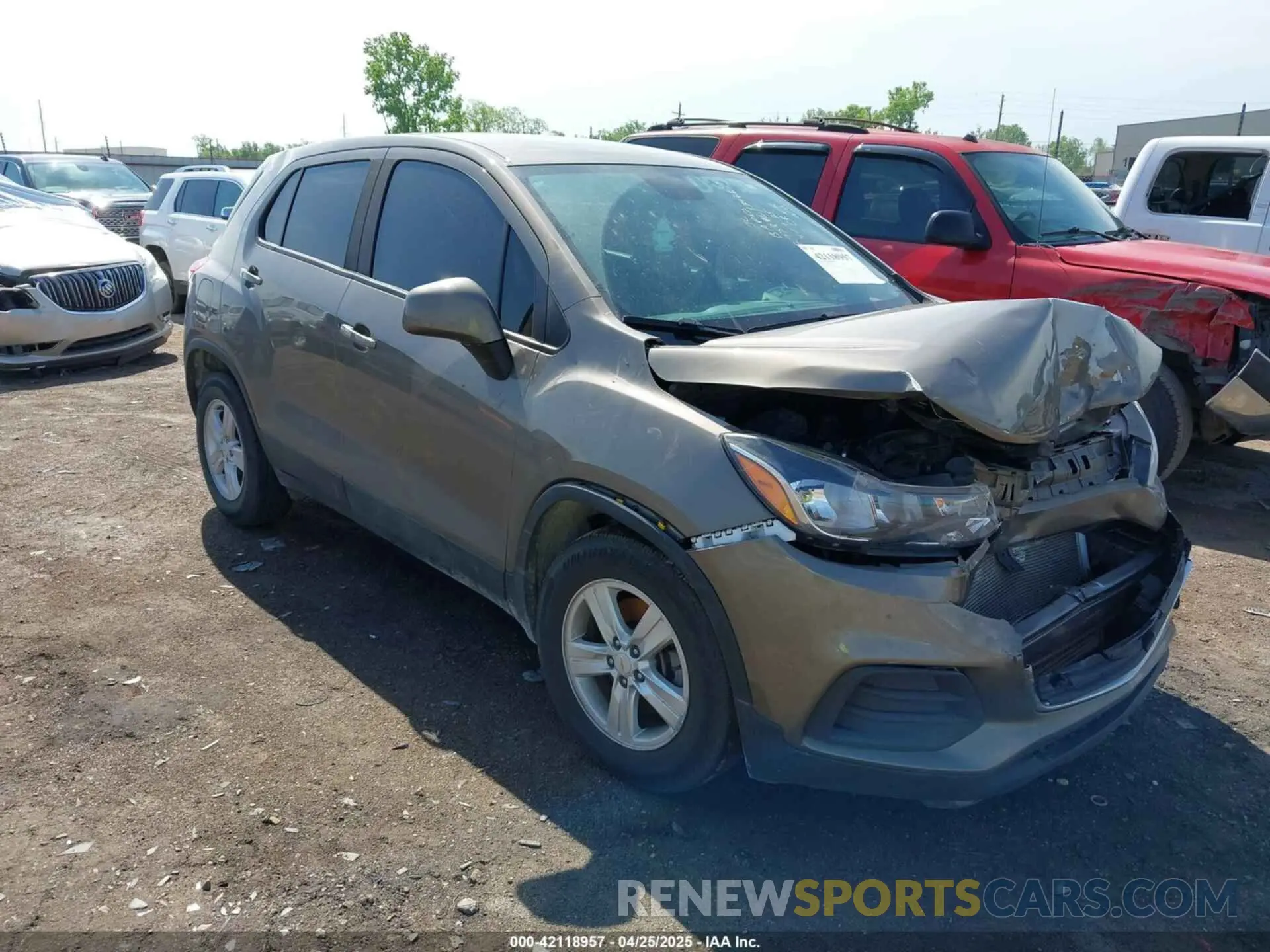 1 Фотография поврежденного автомобиля KL7CJKSB7LB346699 CHEVROLET TRAX 2020