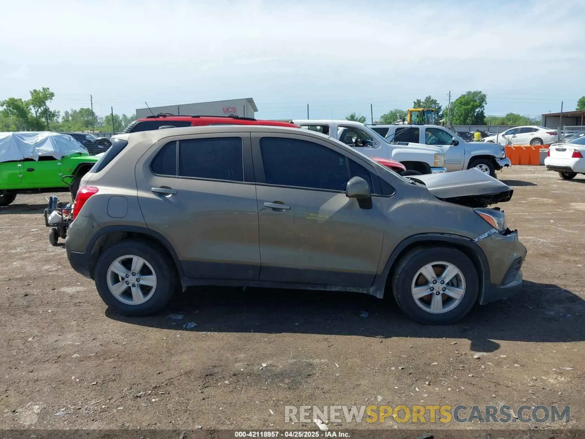 13 Фотография поврежденного автомобиля KL7CJKSB7LB346699 CHEVROLET TRAX 2020