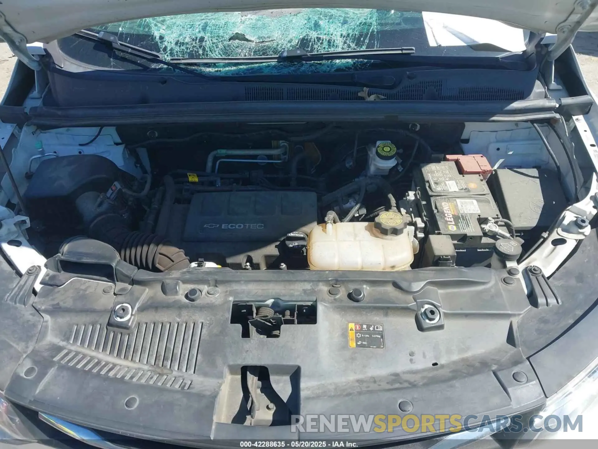 10 Photograph of a damaged car KL7CJKSB8LB052146 CHEVROLET TRAX 2020