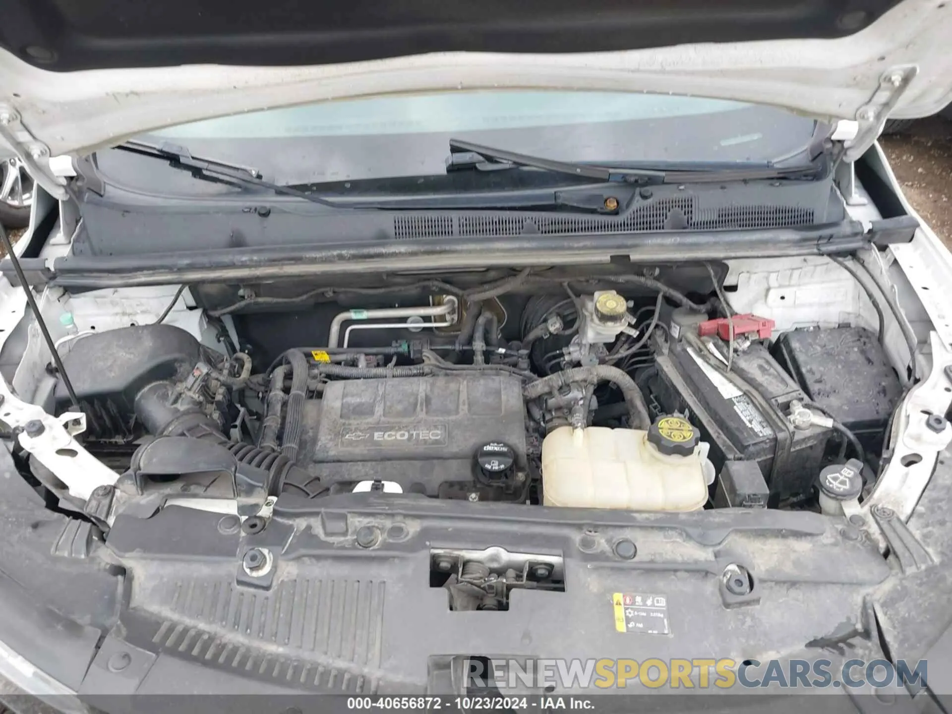 10 Photograph of a damaged car KL7CJKSB8LB074986 CHEVROLET TRAX 2020