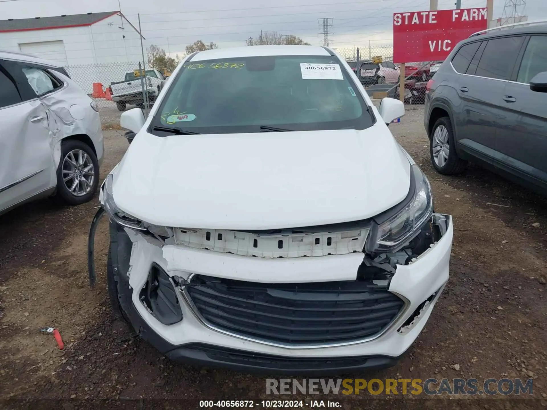 12 Photograph of a damaged car KL7CJKSB8LB074986 CHEVROLET TRAX 2020