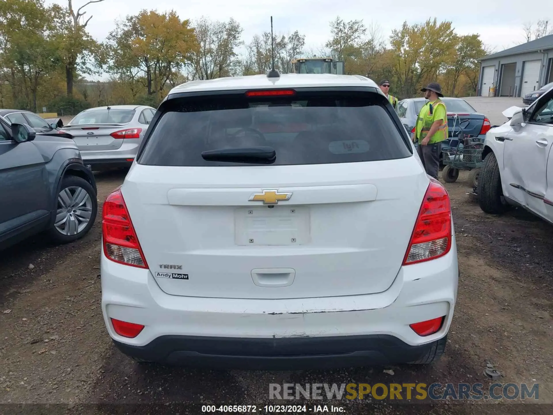 16 Photograph of a damaged car KL7CJKSB8LB074986 CHEVROLET TRAX 2020