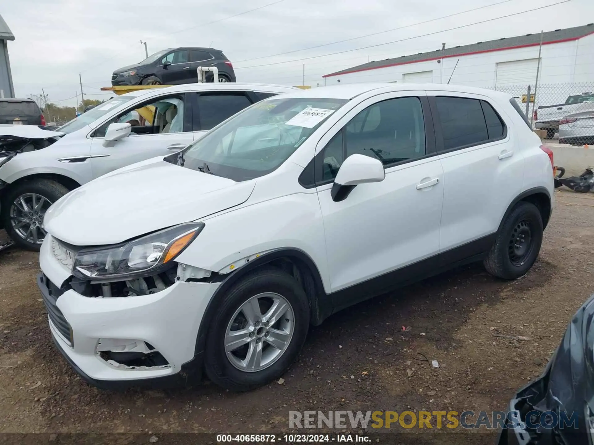 2 Photograph of a damaged car KL7CJKSB8LB074986 CHEVROLET TRAX 2020