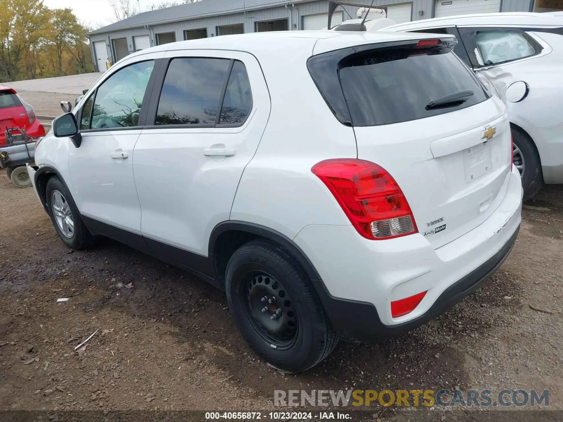 3 Photograph of a damaged car KL7CJKSB8LB074986 CHEVROLET TRAX 2020