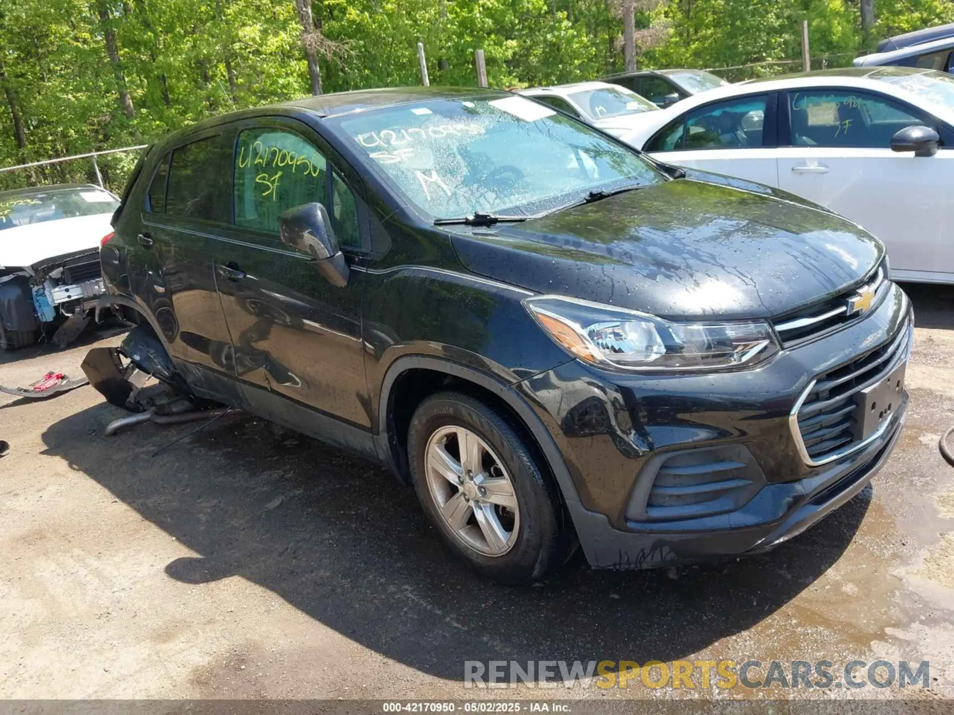 1 Фотография поврежденного автомобиля KL7CJKSB9LB067027 CHEVROLET TRAX 2020