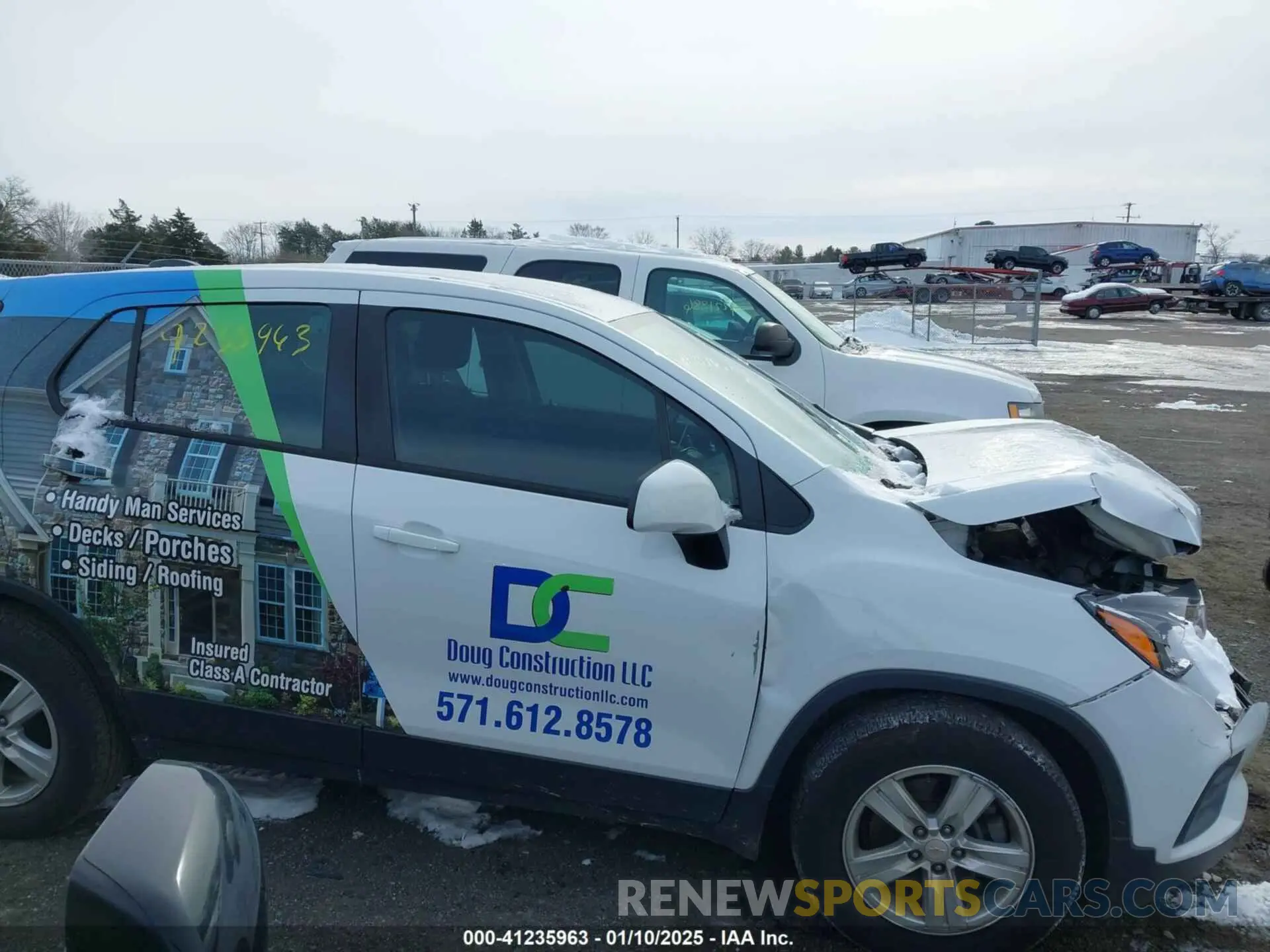 13 Photograph of a damaged car KL7CJKSB9LB079128 CHEVROLET TRAX 2020