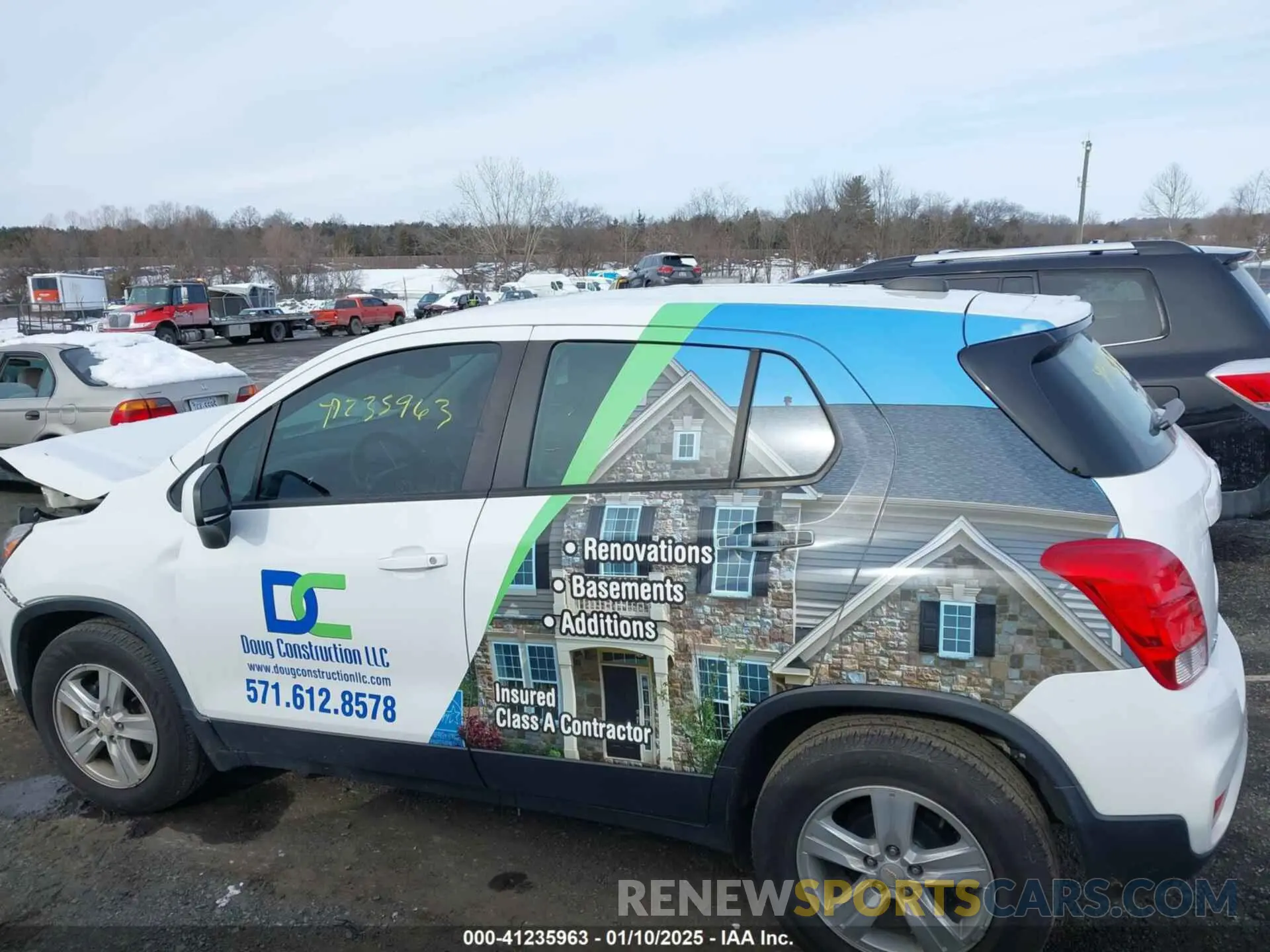 14 Photograph of a damaged car KL7CJKSB9LB079128 CHEVROLET TRAX 2020