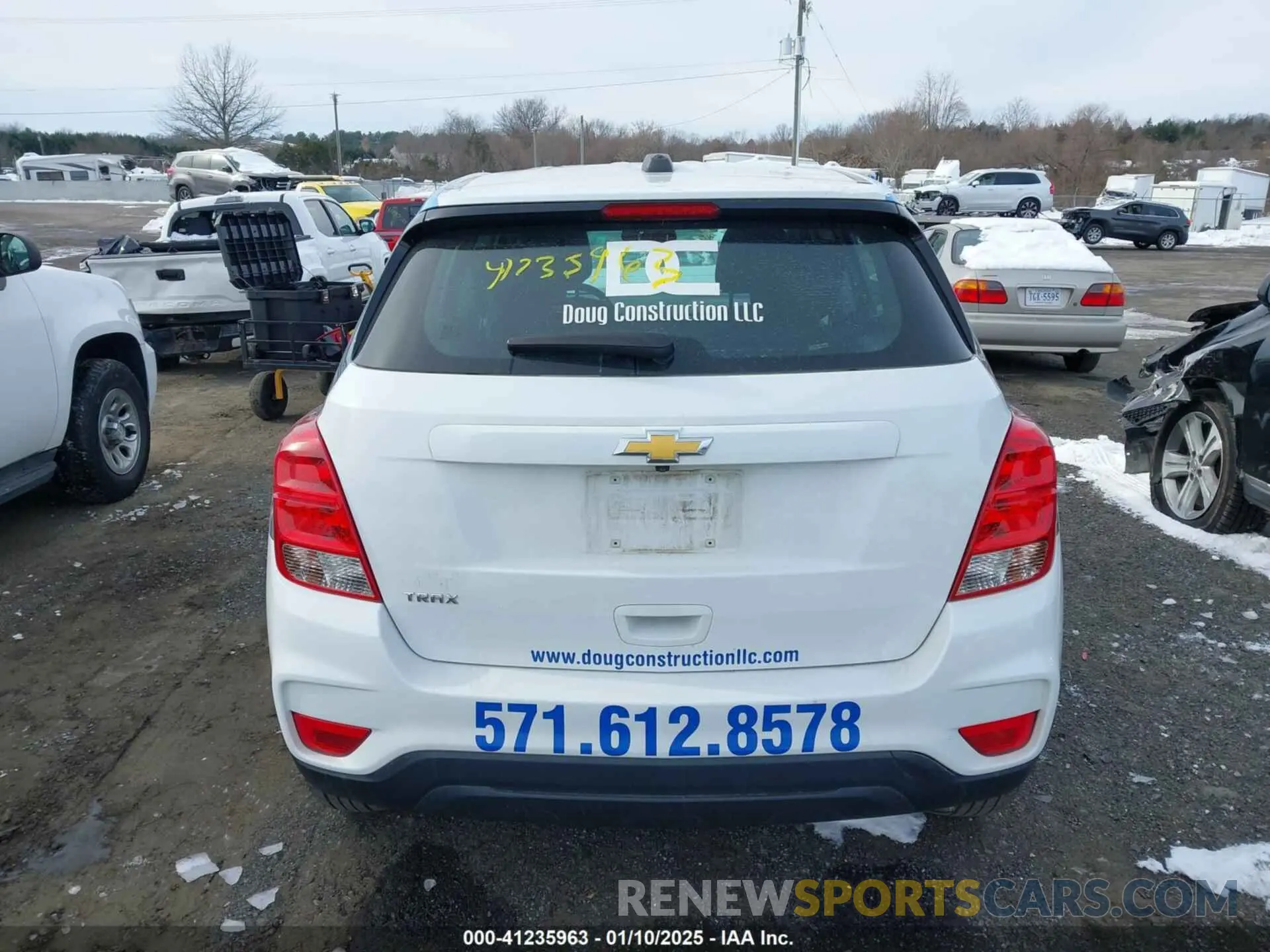 16 Photograph of a damaged car KL7CJKSB9LB079128 CHEVROLET TRAX 2020