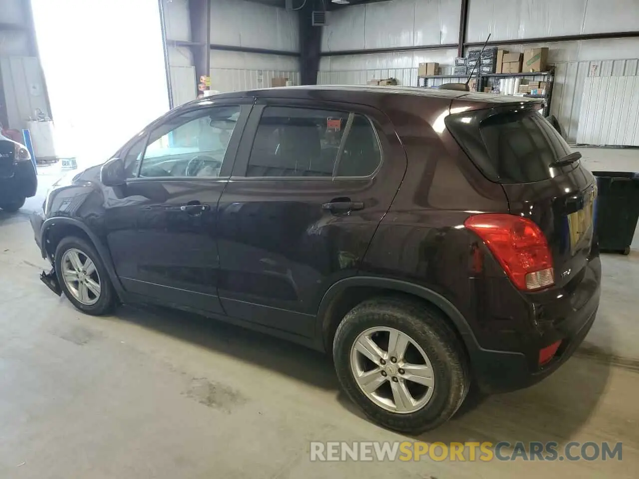 2 Photograph of a damaged car KL7CJKSB9LB344808 CHEVROLET TRAX 2020