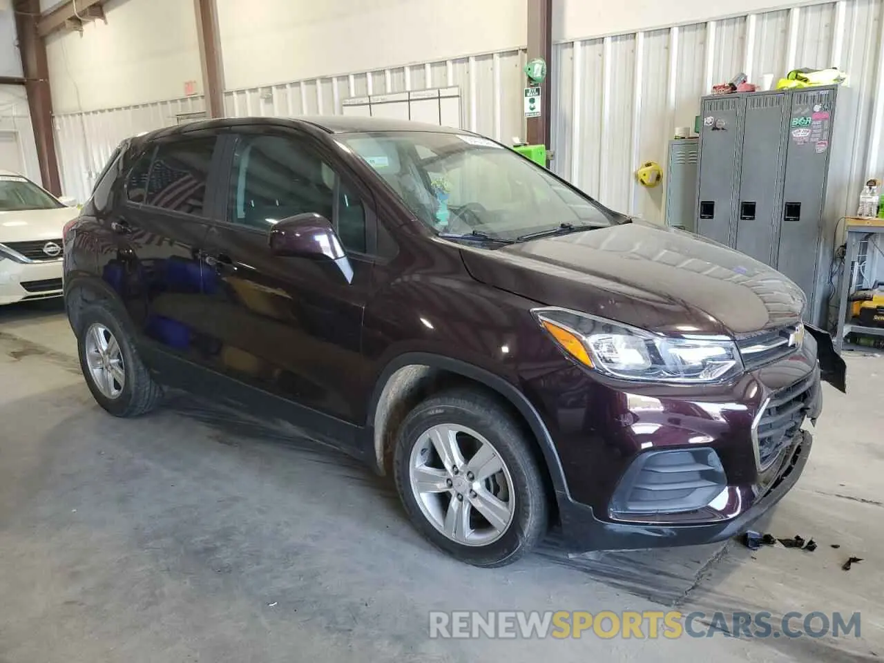4 Photograph of a damaged car KL7CJKSB9LB344808 CHEVROLET TRAX 2020