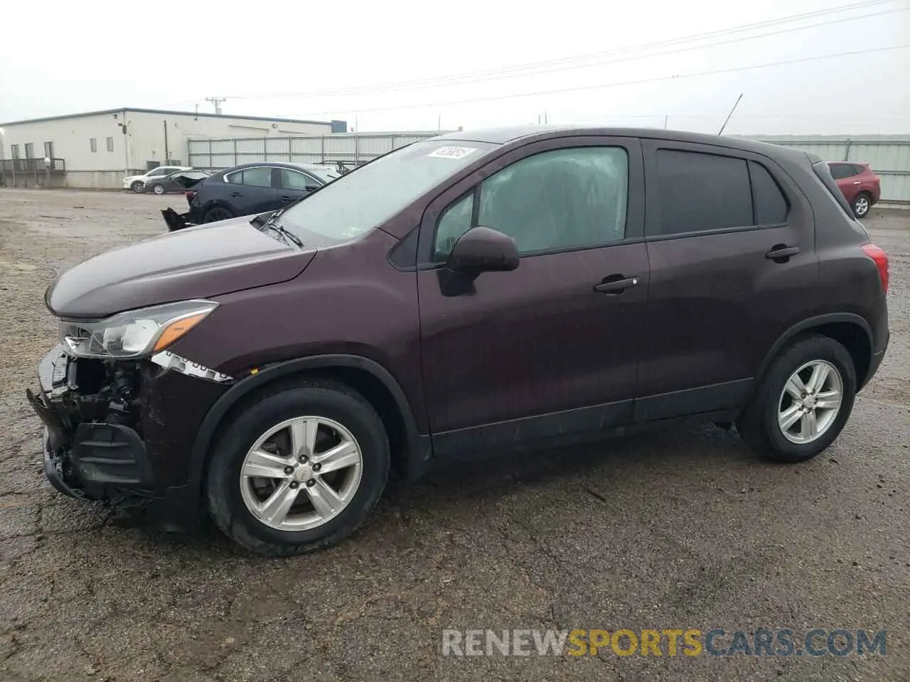 1 Фотография поврежденного автомобиля KL7CJKSB9LB354271 CHEVROLET TRAX 2020