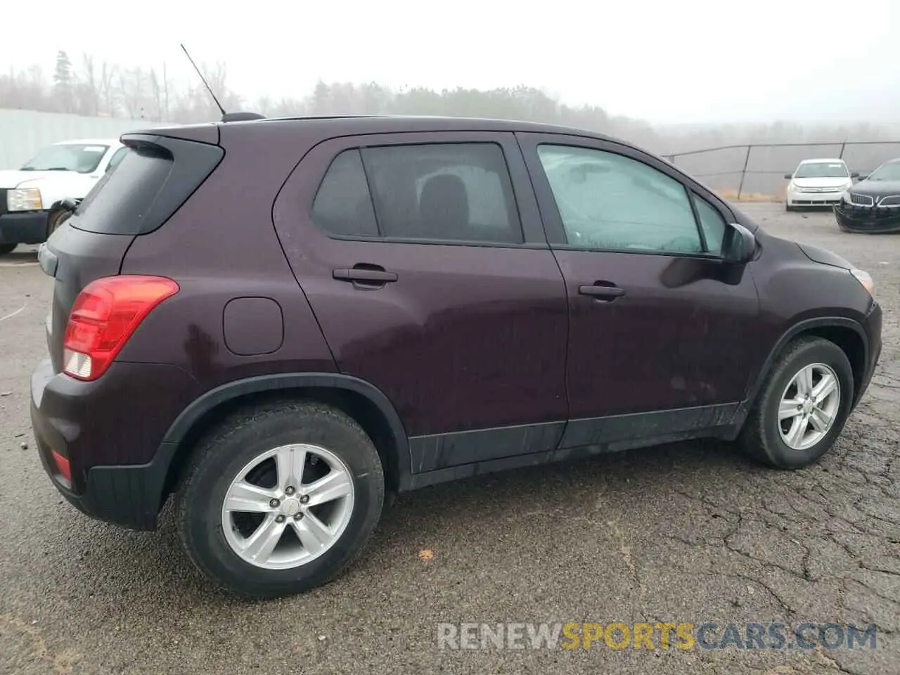 3 Фотография поврежденного автомобиля KL7CJKSB9LB354271 CHEVROLET TRAX 2020