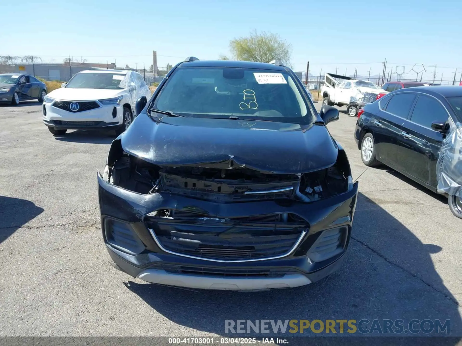 6 Фотография поврежденного автомобиля KL7CJLSB0LB042443 CHEVROLET TRAX 2020