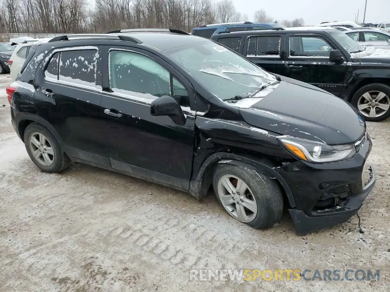 4 Фотография поврежденного автомобиля KL7CJLSB1LB006809 CHEVROLET TRAX 2020